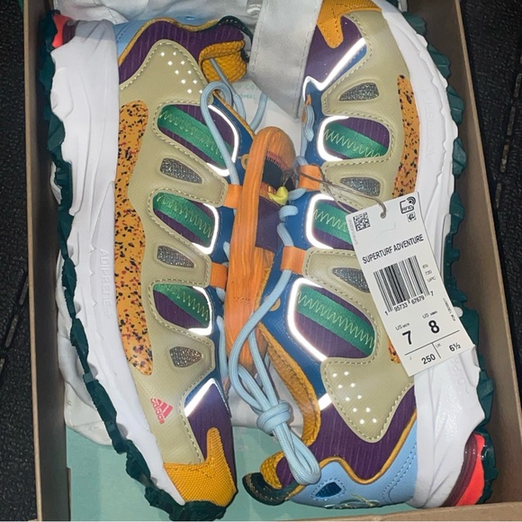 Adidas Kids Sneakers - Purple, Yellow, Orange main image 10